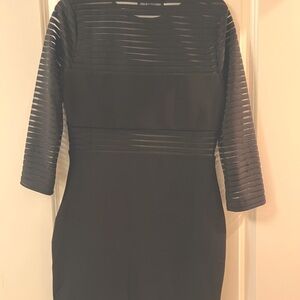 Sheek, Black Form-fitting Dress